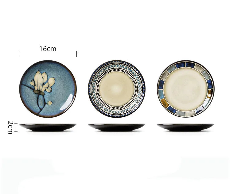 Asian Craft Plate Nagano